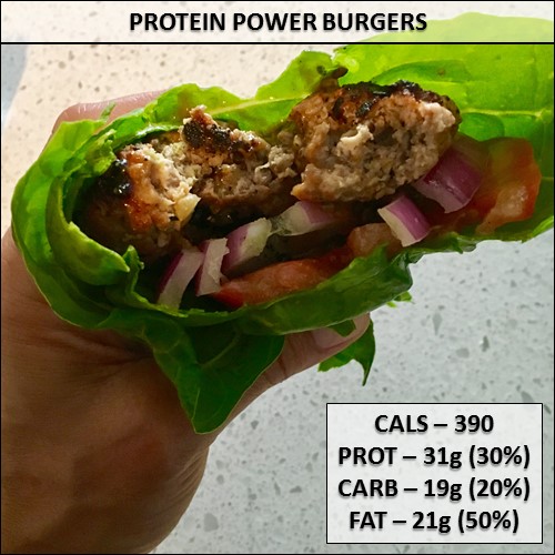 protein burger