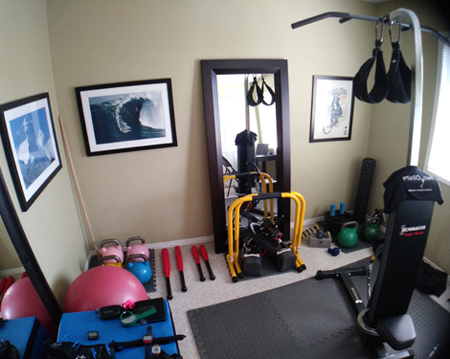 fitness equipment, home gym