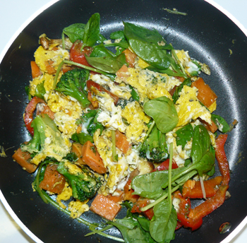 healthy omelet